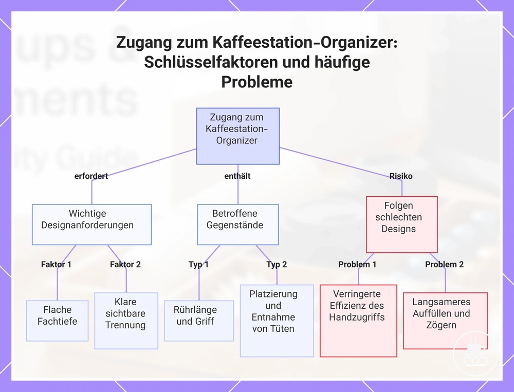 Zugang zum Kaffeestation-Organizer: Schlüsselfaktoren und häufige Probleme