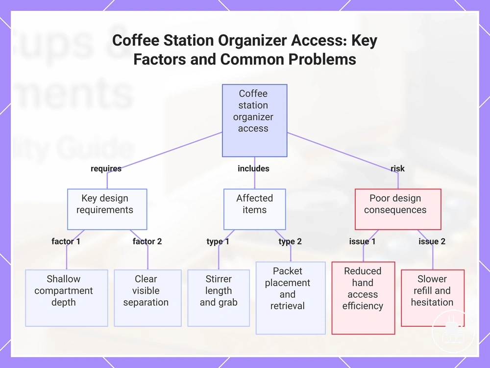 Coffee Station Organizer Access: Key Factors and Common Problems