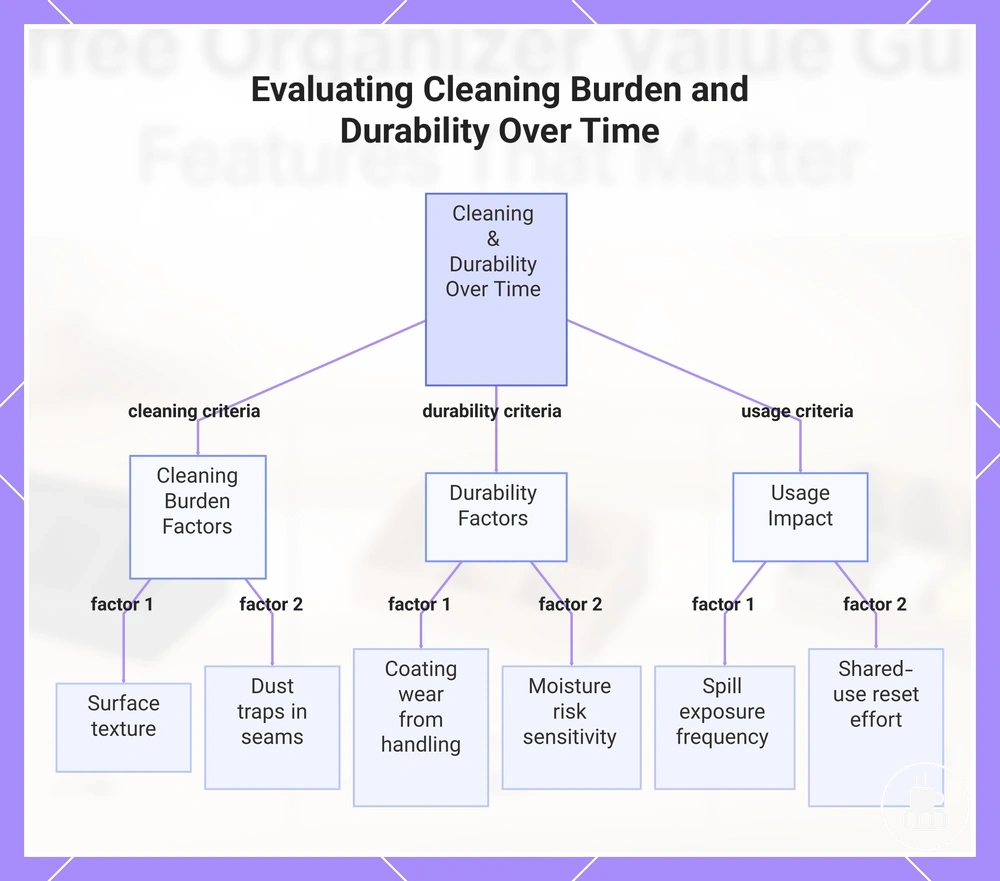 Evaluating Cleaning Burden and Durability Over Time