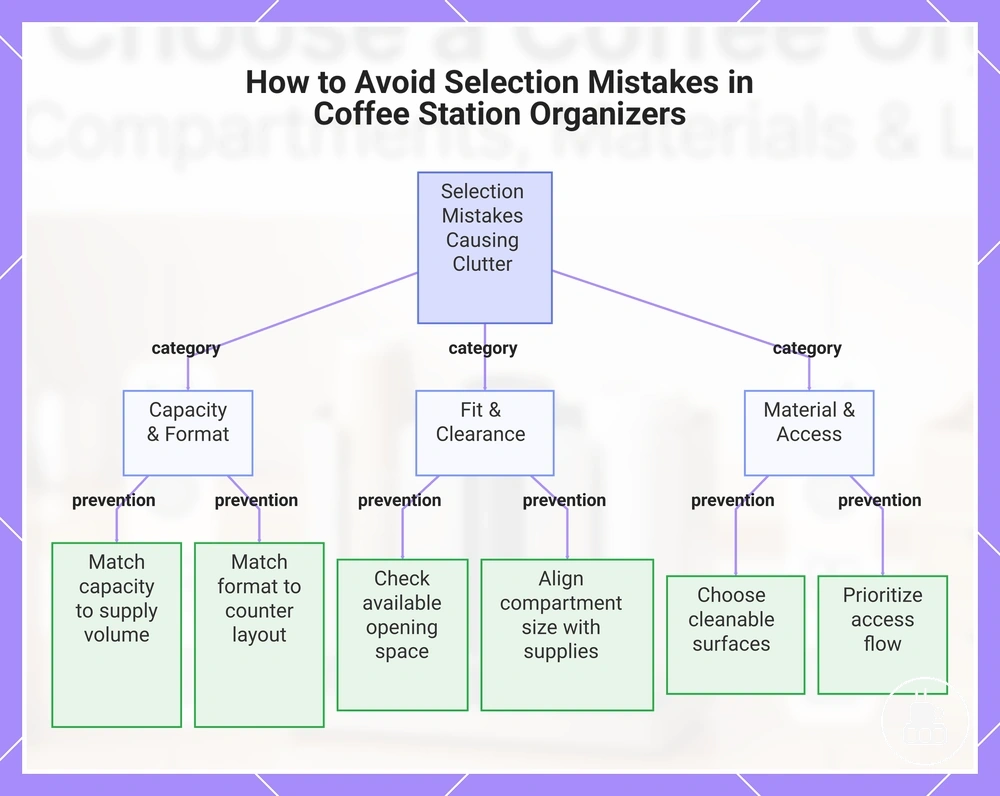 How to Avoid Selection Mistakes in Coffee Station Organizers