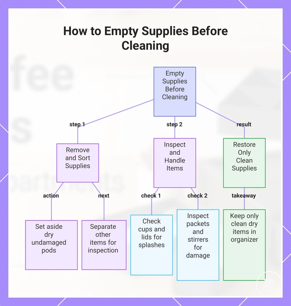How to Empty Supplies Before Cleaning