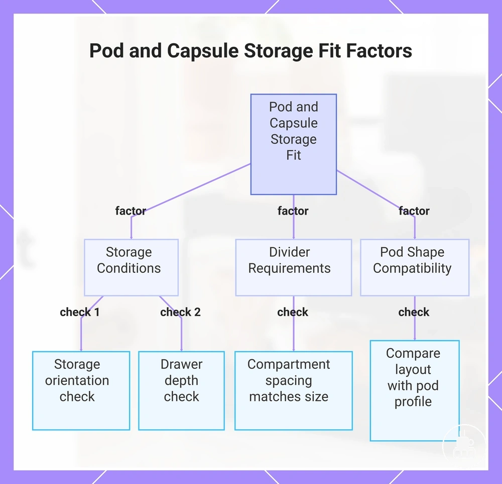 Pod and Capsule Storage Fit Factors