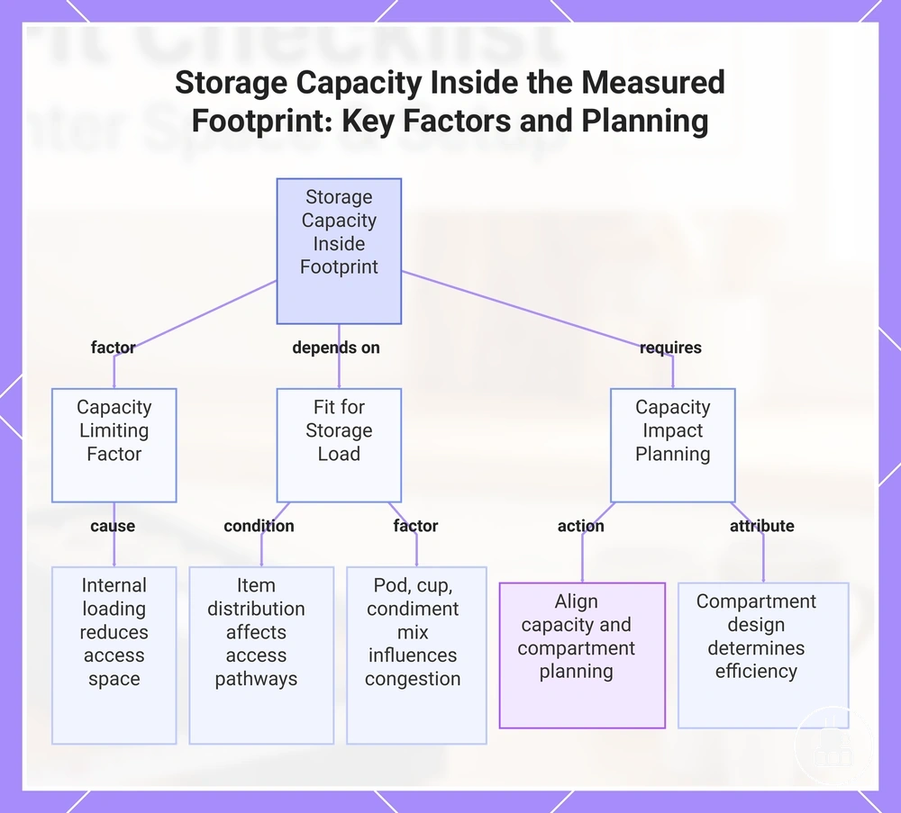 Storage Capacity Inside the Measured Footprint: Key Factors and Planning