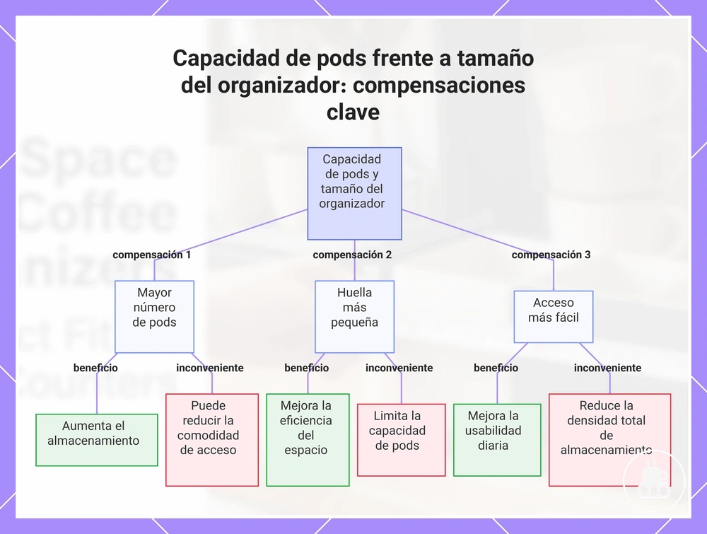 Capacidad de pods frente a tamaño del organizador: compensaciones clave