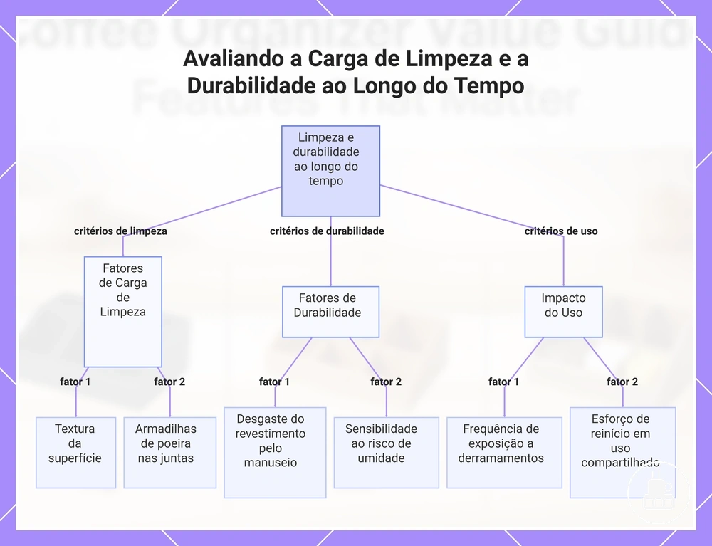 Avaliando a Carga de Limpeza e a Durabilidade ao Longo do Tempo