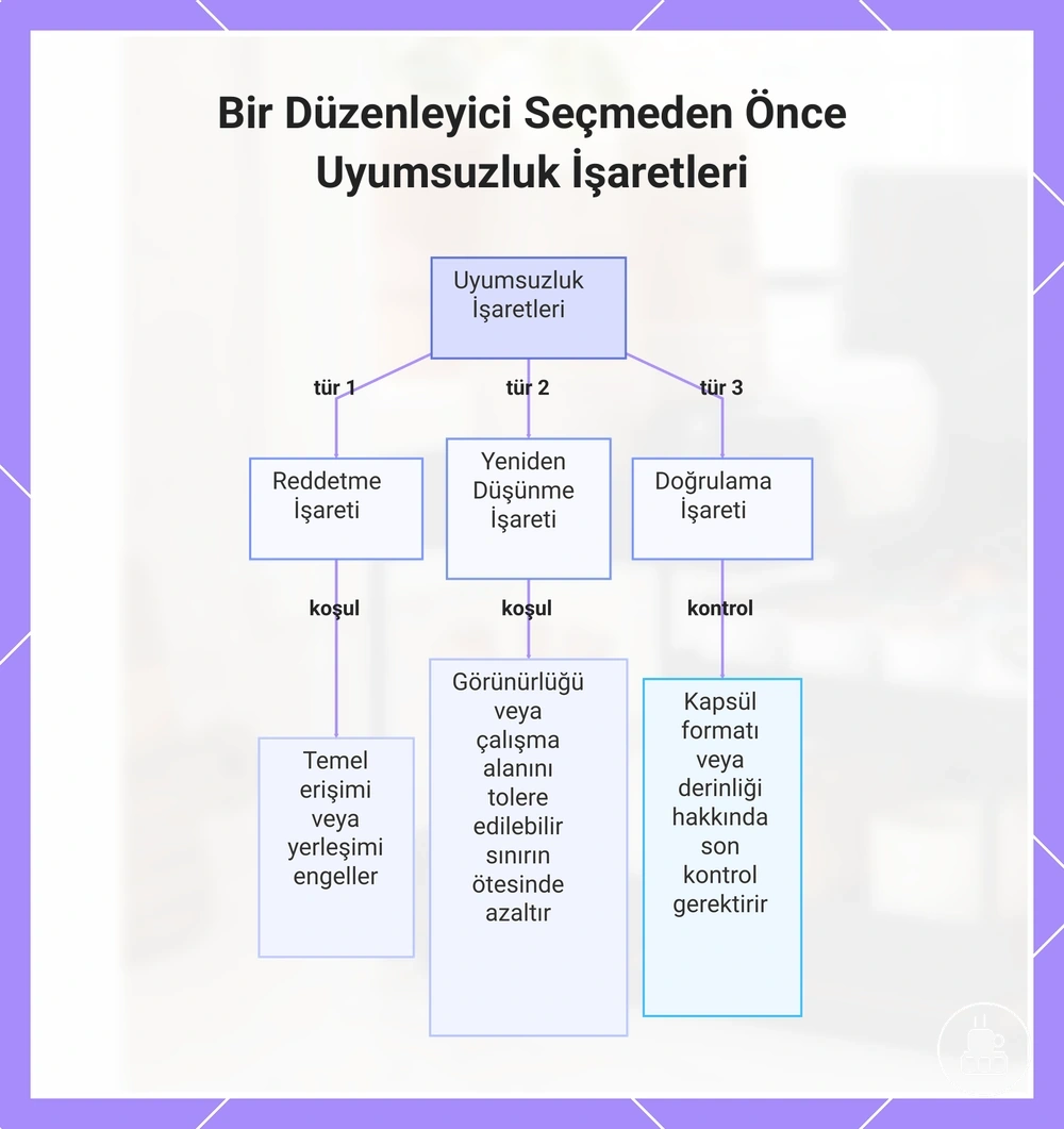 Bir Düzenleyici Seçmeden Önce Uyumsuzluk İşaretleri