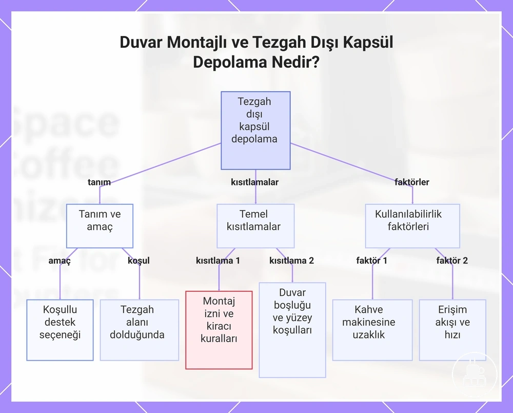 Duvar Montajlı ve Tezgah Dışı Kapsül Depolama Nedir?