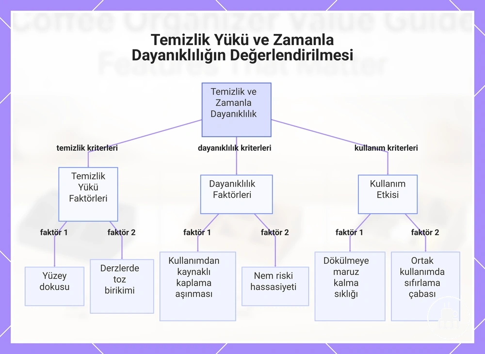 Temizlik Yükü ve Zamanla Dayanıklılığın Değerlendirilmesi